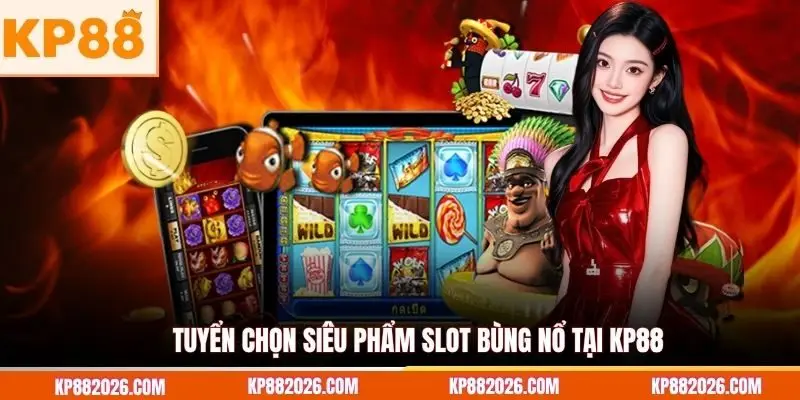 Tuyển chọn siêu phẩm slot bùng nổ tại KP88 